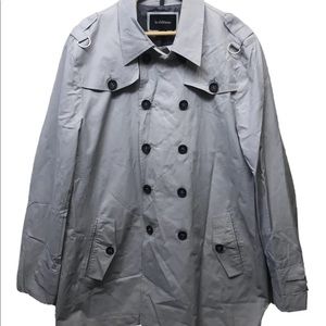 Le Chateau Men’s Beige Double Breasted Trench Coat XL